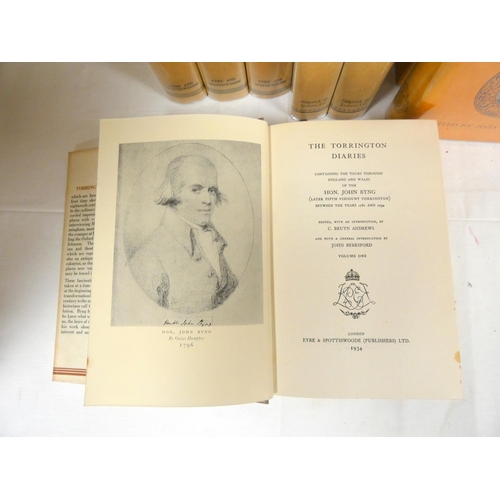 7 - WOODFORDE JAMES.  The Diary of a Country Parson. The set of 5 vols. Orig. dark cloth in ru... 