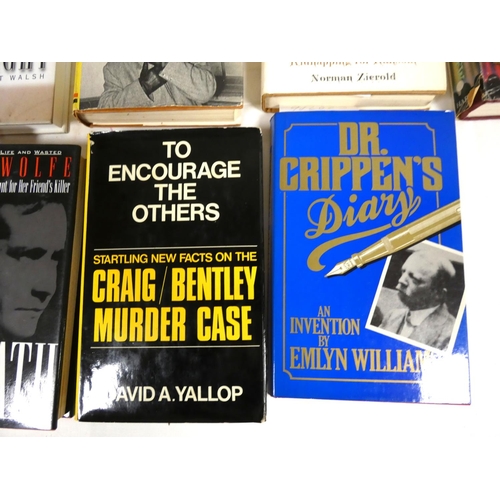 72 - True Crime.  20 various vols., mainly in d.w's.