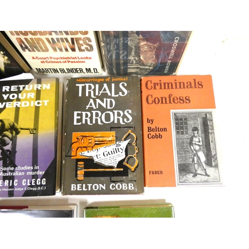 88 - True Crime.  20 various vols., mainly in d.w's.