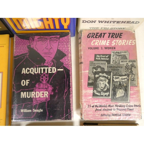 89 - True Crime.  20 various vols., mainly in d.w's.