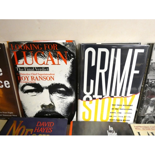 90 - True Crime.  20 various vols., mainly in d.w's.