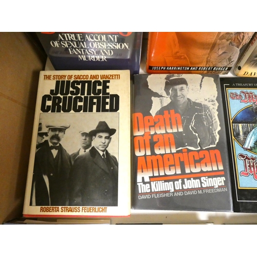 91 - True Crime.  20 various vols., mainly in d.w's.