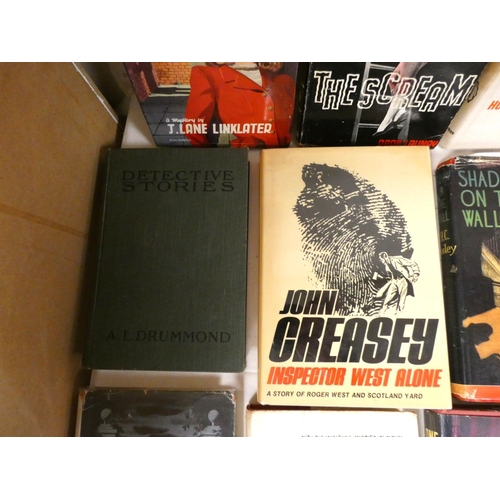 98 - PINKERTON ALLAN.  Detective Stories. 2 vols. in uniform dec. cloth; also 23 other crime novels, most... 