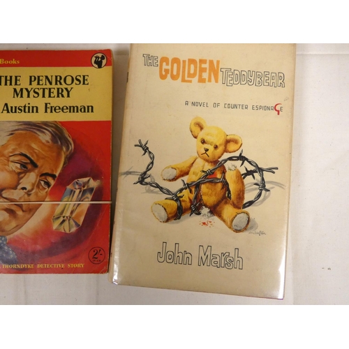 98 - PINKERTON ALLAN.  Detective Stories. 2 vols. in uniform dec. cloth; also 23 other crime novels, most... 