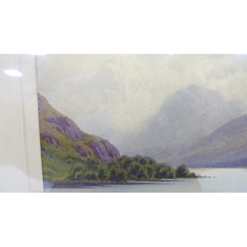 387 - Edward Horace Thompson aka Donald A Paton (British, 1879 - 1949)Loch Lomond from near Luss Straits a... 