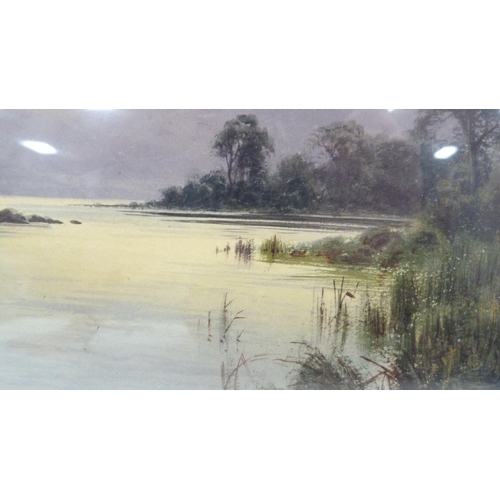 387 - Edward Horace Thompson aka Donald A Paton (British, 1879 - 1949)Loch Lomond from near Luss Straits a... 