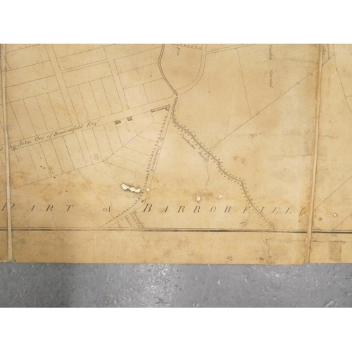 99 - MCARTHUR JOHN, Surveyor in Glasgow.  Plan of the City of Glasgow, Gorbells and Caltoun. Large eng. f... 