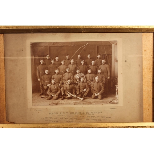 447 - Group of photographs of Kings Own Scottish Borderers KOSB soldiers and others to include The St Bose... 