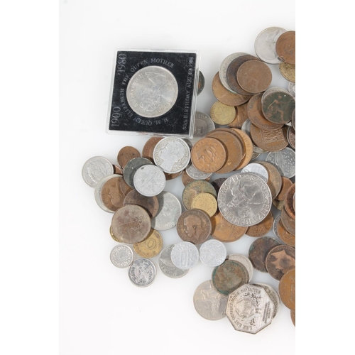 371 - Coin collection to include UNITED KINGDOM pre-decimal pennies and half pennies, 1980 crown, 1986 £2 ... 