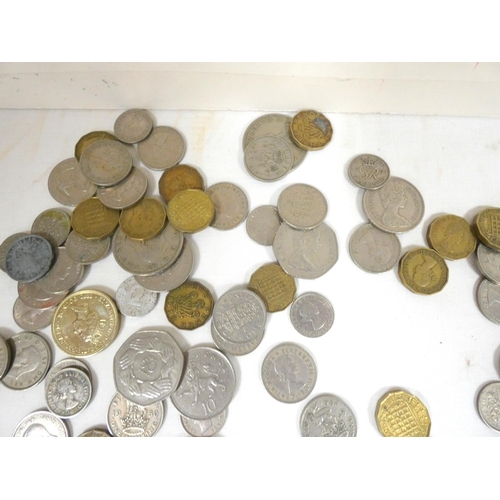 256 - Bag of English coinage.