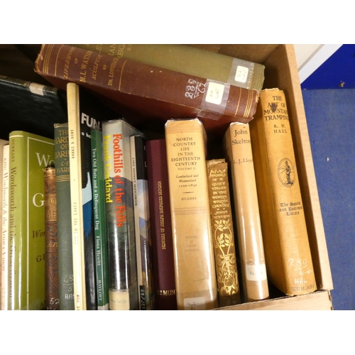 272 - Box of various Cumbrian books.