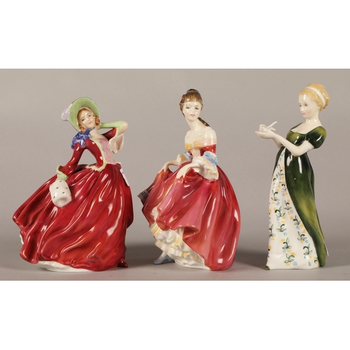 15 - Three Royal Doulton figures, to include 