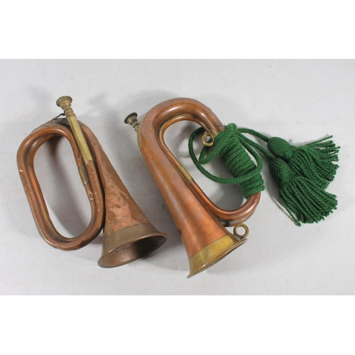 173 - Butler of London & Dublin bugle and a Henry Potter of London bugle.