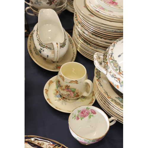 91 - Ceramics to include a Maddock & Sons tureen, etc.