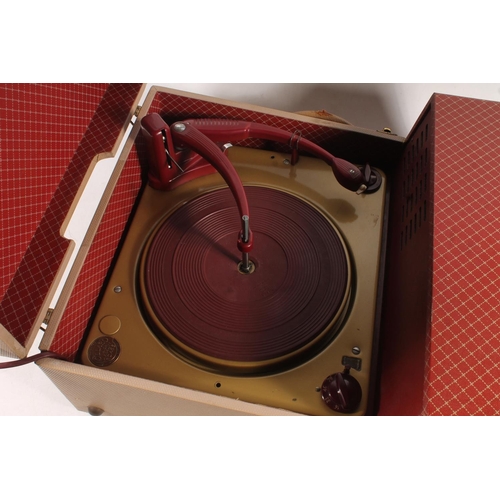 329 - Twin 4 portable record player