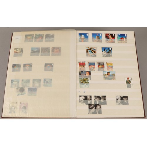 253 - Assortment of five stamp albums, to include Commemorative Great Britain, Malaysia, Monaco and Nether... 