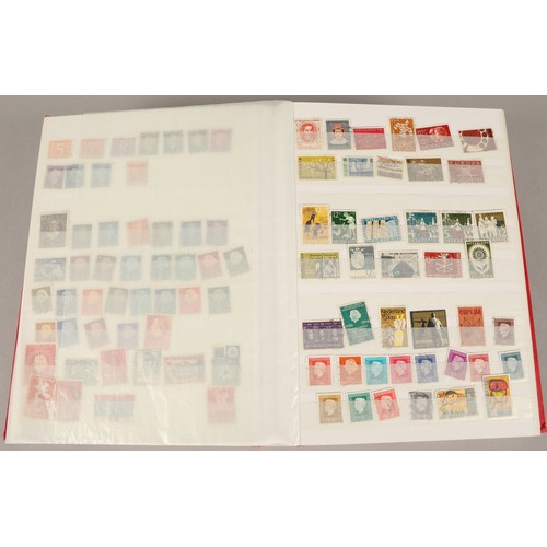 254 - Assortment of five stamp albums, to include Vietnam, UAE, Thailand etc