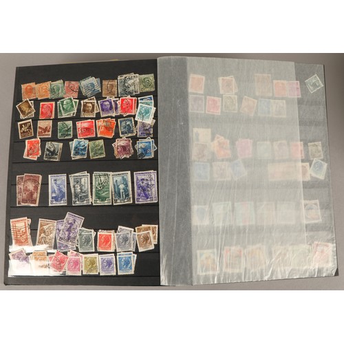 254 - Assortment of five stamp albums, to include Vietnam, UAE, Thailand etc