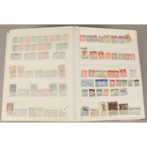 255 - Assortment of six stamp albums, to include Great Britain, Hungary Malawi etc.