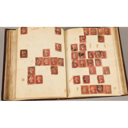 266 - Stamp album containing large quantity of Penny Red stamps