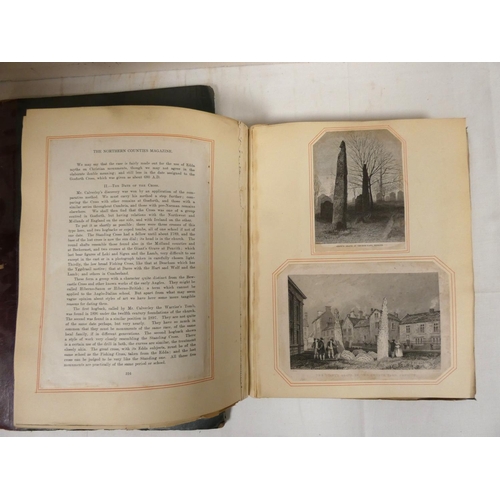 185 - NUTTER M. E.  Carlisle in the Olden Time. Eng. frontis, title vignette & 15 plates. Fo... 