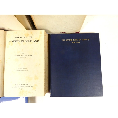 192 - Scottish & Other Banking History.  7 various vols.