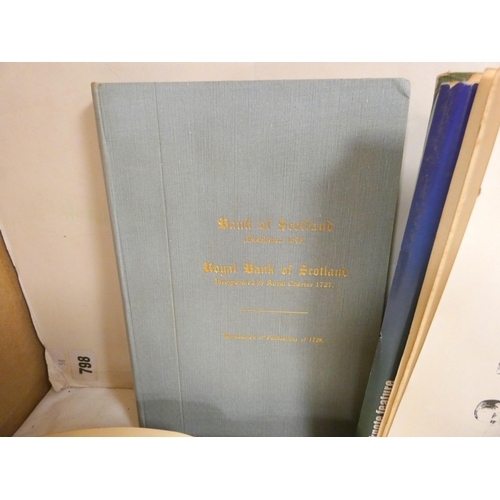 192 - Scottish & Other Banking History.  7 various vols.