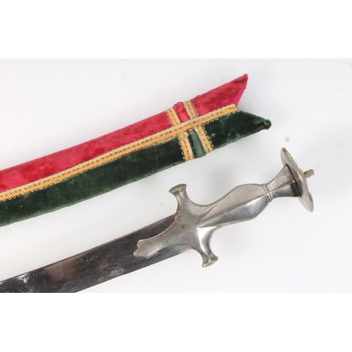 20 - Tulwar style sword, and another.  (2)