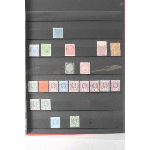 1423 - Stamp collection held in 12+ albums, mostly GREAT BRITAIN GB and COMMONWEALTH used, GB including QV ... 