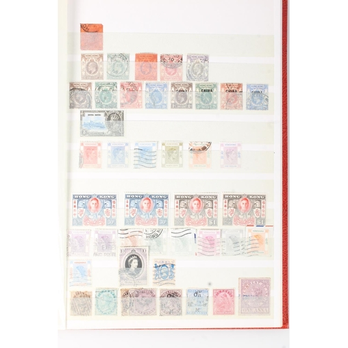 1423 - Stamp collection held in 12+ albums, mostly GREAT BRITAIN GB and COMMONWEALTH used, GB including QV ... 