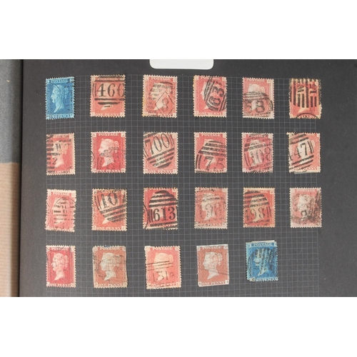 1423 - Stamp collection held in 12+ albums, mostly GREAT BRITAIN GB and COMMONWEALTH used, GB including QV ... 