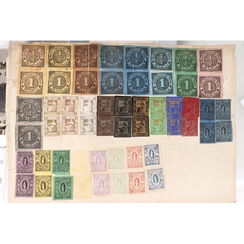 1424 - Stamp collection held across four albums to include GREAT BRITAIN GB 1964 Forth Road Bridge presenta... 