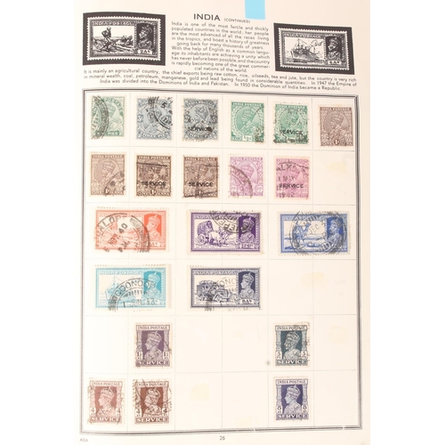 1425 - Stamp collection held in Errington & Martin 'The Diplomat' stamp album, both 19th and 20th centu... 
