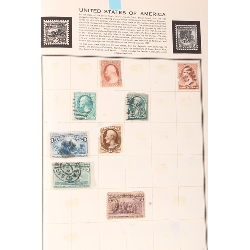 1425 - Stamp collection held in Errington & Martin 'The Diplomat' stamp album, both 19th and 20th centu... 