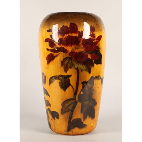 49 - George Jones 'Madras ware' large floor vase, 45cm h.