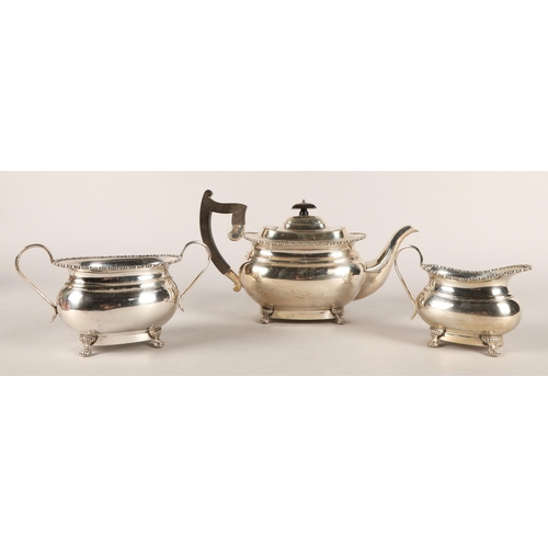 383 - Three piece EPS tea set