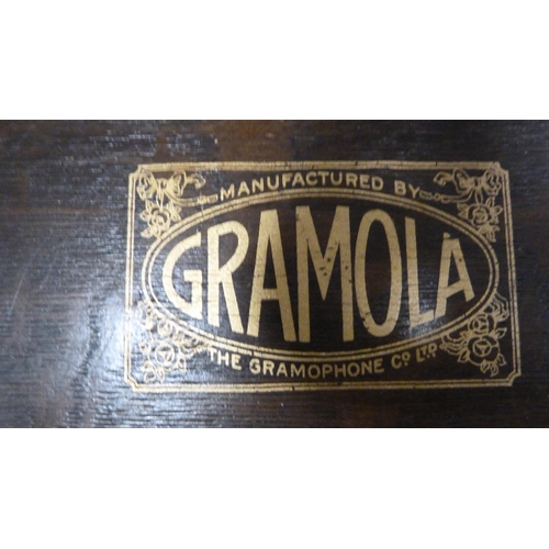 103 - Gramola portable gramophone.