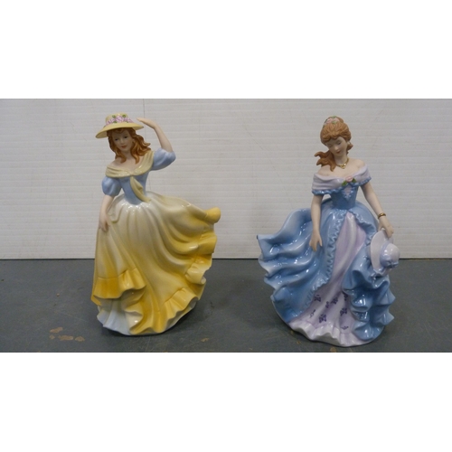 125 - Two limited edition Lucerne Collection Limited edition figures 'Catherine' no. 542/4999 and 'Tiffany... 