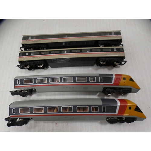 16 - Quantity of Inter City 125 model locos and carriages.