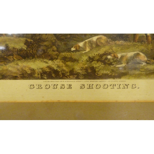 174 - Titled sporting prints to include 'Pheasant Shooting', 'Wild Duck Shooting', 'Partridge Shooting' an... 