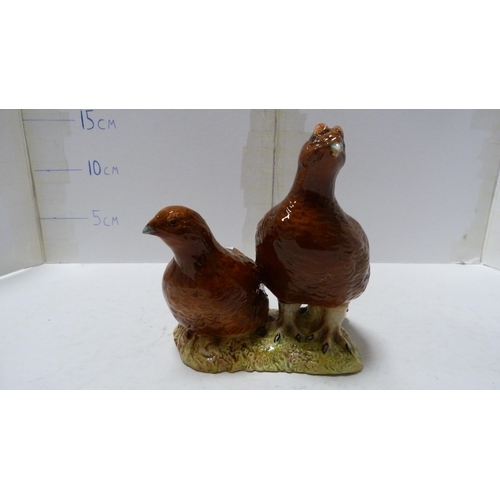 224 - Beswick grouse group, no. 2063.