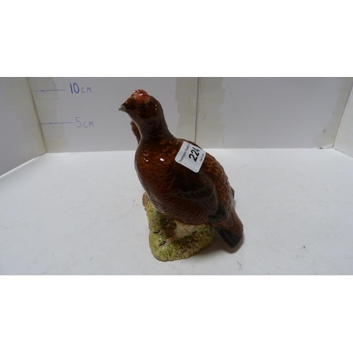 224 - Beswick grouse group, no. 2063.