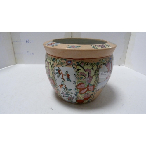 228 - Pair of Chinese famille rose planters.