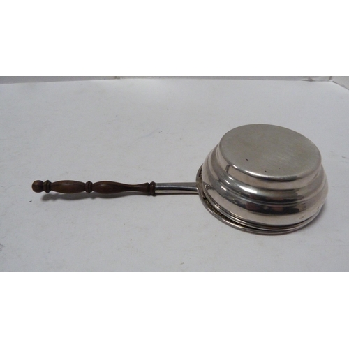 247 - Small silver tea strainer with gilt interior, silver weight 54g, a silver Sauternes spirit label and... 