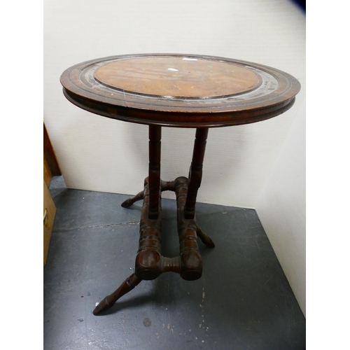 263 - 19th century mahogany occasional table.