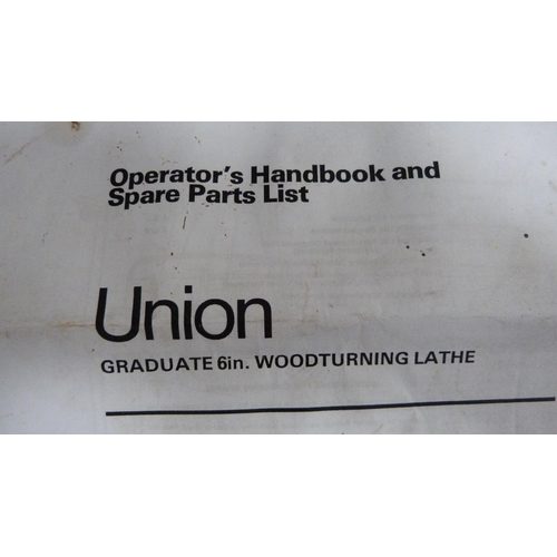 310 - TS Harrison & Sons 'Union Graduate' lathe.