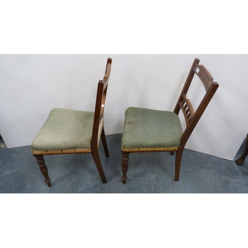 320 - Pair of Edwardian side chairs.  (2)