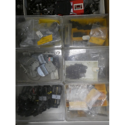 38 - Large quantity of model spare parts.