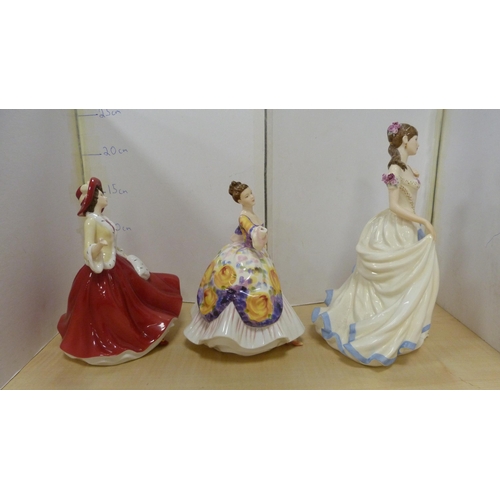 39 - Three Royal Doulton figures, 'Christmas Day 2009', 'Christine' HN 4930 with certificate, and 'Key To... 