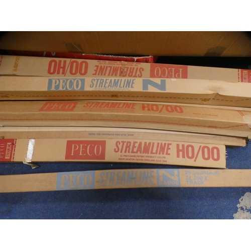 4 - Quantity of boxed HO/OO, O and N gauge track.